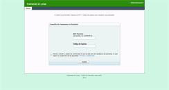 Desktop Screenshot of examenesenlinea.net
