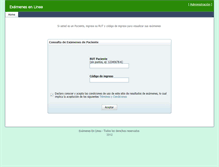 Tablet Screenshot of examenesenlinea.net
